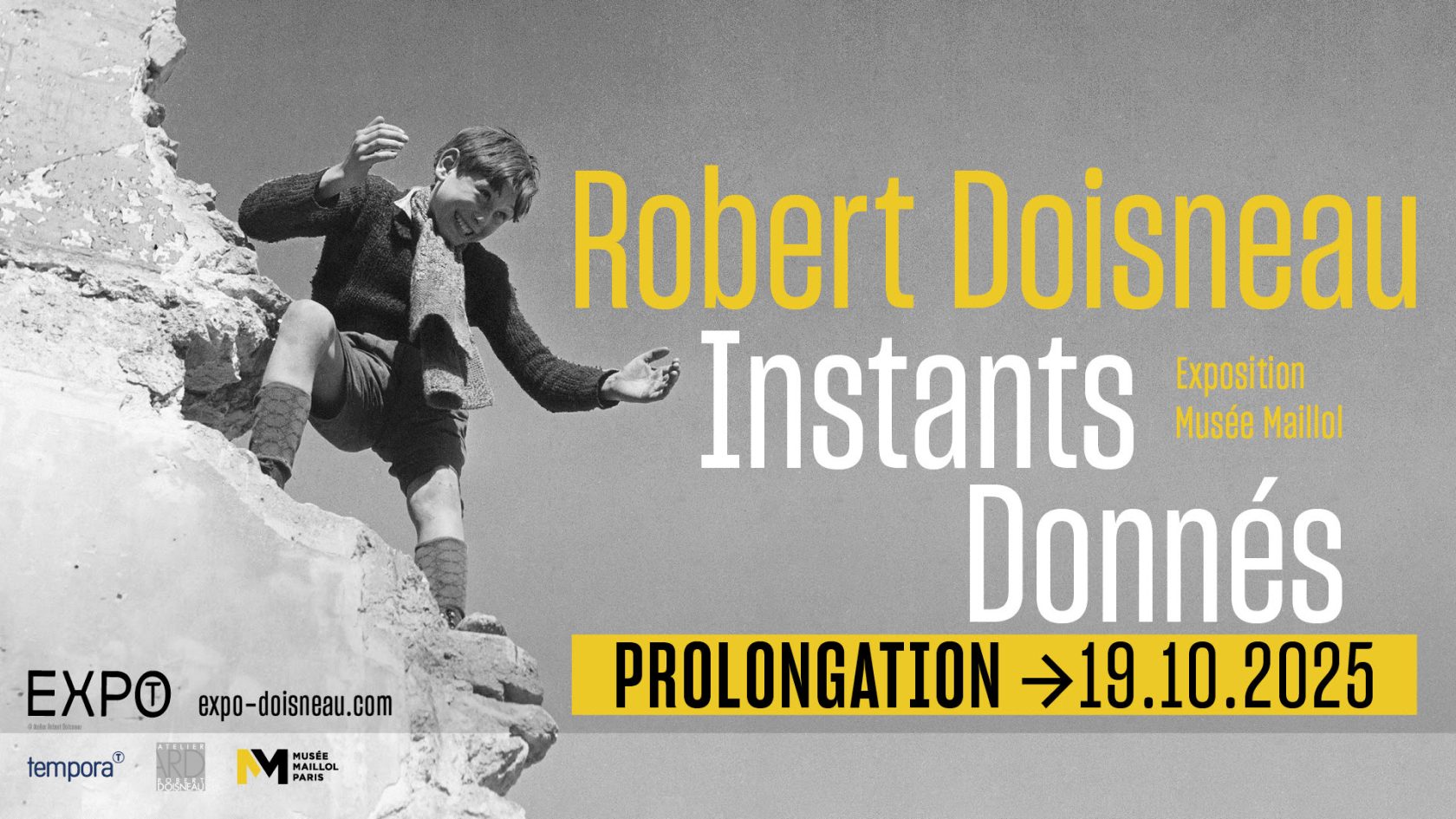 180.000 visiteurs au musée Maillol pour l’exposition Robert Doisneau | Prolongation jusqu’au 19 octobre 180.000 visiteurs au musée Maillol pour l’exposition Robert Doisneau | Prolongation jusqu’au 19 octobre